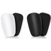 Rpanle 4 Pezzi Mini Parastinchi Calcio, Parastinchi, 8 * 5 cm | Double Couche d'équipement de Protection, Ergonomiques Protège-tibias Football pour Hommes, Femmes