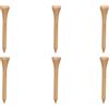 XUXHOU Picchetti da Golf in Legno 50 Pezzi Acero Durevole Basso | Tee da Golf in Legno Robusto per Altezza Costante e Drive Precise, Costruzione in Acero Non Tossico, Leggero e Portatile