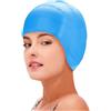 Generico Cuffia da nuoto per capelli lunghi, cuffia da nuoto per donna Impermeabile, | il bagno Cuffie da nuoto per bambini e adulti