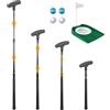 Starvortex Mazza da Golf Ambidestra, Putter Bidirezionale da 40.5-88.5cm | Mazze da Golf Portatile con Impugnatura Antiscivolo in TPE e Testa in Lega di Zinco, per Principianti, Giovani e Adulti