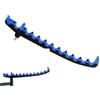 Rusimoly Poggia canna da pesca, supporto per canna da pesca Design regolabile con | Riposo Accessori per attrezzatura da pesca Portacanna portatile pieghevole in lega di alluminio per cam