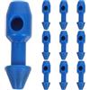 Angoily Inserto Elastico per Subacquea in Plastica Rinforzata, Nero | Design Compatto a Montaggio Rapido, Superficie Testurizzata Antiscivolo, per Manutenzione di Elastici e Fionde