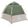 Generic Tenda da Campeggio 4 Persona Verde Poliestere 185T 280 x 280 x 160 cm | Tenda istantanea,Quick Release,acciaio resistente,una porta,chiusura compatta,custodia inclusa,picchetti,corde