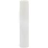NiuLumea Inserti in vinile PVC bianco porta canna da pesca, 1-5/8 pollici ID x 9 lunghezza, resistenti alle intemperie, fodere per barche, yacht camper, confezione da 5