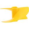 Hemobllo Lama di Ricambio per Trapano da Ghiaccio 210mm 8 Pollici | Plastica Gialla, Installazione Semplice e Durata Prolungata, per Pesca Invernale e Taglio Scorrevole
