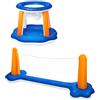 higyee Set pallavolo da piscina Palla Divertente, Giocattoli, Sport e | Giochi Piscina Campo da Pallavolo per Spiaggia Lago Cortile Vacanza Festività Intrattenimento