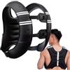 Genérico Gilet ponderato, gilet ponderato da donna, attrezzatura per allenamento | Rucking - Gilet da donna con strisce riflettenti per jogging, camminata, sport, corsa