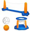 Generico Set da Pallavolo per Piscina Palla Divertente, Giocattoli, Sport e | Giochi Piscina Campo da Pallavolo per Spiaggia Lago Cortile Vacanza Festività Intrattenimento