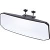 Oreilet Specchietto Retrovisore per Barche Marine per Regal LX6 | Specchietto Retrovisore per Sport Acquatici Wakeboard Surf Staffa a 45° Pontone Sci Console Centrale Specchio 10,5x4 Pollici