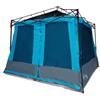 Generic Tenda Interna 6 Persona Blu Taffetà 291x291x240 cm | 2 porte, 6 finestre, interno a rete, gancio sospeso, porta E, 4,5 kg, 1 stanza, uso estivo