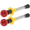 Hemobllo Leva Flipper a Molla per Mini Macchina Arcade, Ricambio Rapido | Acciaio e Plastica, Alta Elasticità, Compatibile Macchine a Gettone e Giocattolo, Uso Domestico e Commerciale