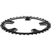 Besttoolifes Corona per bici da strada 110BCD 40T 9-11 velocità compatibile | Lega di alluminio CNC, per una finitura nera resistente, conteggio dei denti 38T, design rotondo, spostamento fluido (38T)