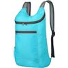 GLEAVI Poliestere Zaino Pieghevole da Viaggio Capiente per Ciclismo e Trekking | Tasche ad Accesso Rapido, Leggero da Portare, per Libri e Borraccia, Uso Outdoor e Pendolare