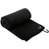 rockible 3X Asciugamano da Golf Asciugamano per Mazze da Golf Buono Assorbente con Clip di Supporto Accessorio da Golf Comodo Asciugamano per La Pulizia delle, 4 Pezzi