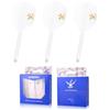 EMYTH Aurora - Alette e alberi integrati per freccette, bordo arrotondato, n. 6, forma standard piccola, disponibile in S, M e L, set da 3, accessori professionali per freccette