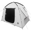 Generic Tenda Capanna Bianco Blackout 210 x 210 x 138 cm Poliestere | Pieghevole, con presa d'aria, montaggio richiesto, 4,1 kg, uso esterno, campeggio estivo