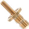 UPKOCH Vite Giunto Stecca Biliardo 3/4 in Rame e Ottone Oro | Connessione Stabile, Montaggio Rapido, per Riparazione Stecche e Uso Aste 3/4