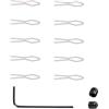TAZIZI Raggi Nipples Tool per vari modelli | Compactd - Strumento di inserimento per raccordi stabili e per uso domestico o in officina