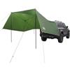 Generic Tenda da Auto 308 x 215 x 220 cm Verde Poliestere e Acciaio | Tenda da auto pieghevole, poliestere e acciaio, uso esterno estivo, montaggio richiesto, 4,35 kg