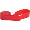 Dilwe Nastro Cerchione Bici,Fodere della Gomma della Bici, Nastro Rosso Cerchio della Striscia Bicicletta PVC Misura rotelle di Guida di 20inch 24inch 26inch 700C(24)