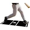 Générique Tappetino da boxe da baseball per allenamento antiscivolo softball prato | 135x30x0,4 cm Tappeto tappeto erboso sintetico per esterno interno casa palestra giardino