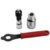 Nexglobe Estrattore per pedivelle e Movimento Centrale per Bicicletta con Chiave da 16 mm, utensile per smontaggio pedivelle, Set di Attrezzi per la Manutenzione e la rimozione delle pedivelle