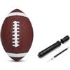 Fonowx Pallone da Football Americano Ufficiale, Pallone da Allenamento Portatile, Comodo Pallone da Competizione Standard, Pallone da Rugby per Sport Indoor,