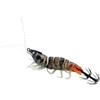Buhygn Totani Artificiali Esche 8 Cm Ad Affondamento Lento Con Polpo | Fosforescente Design Realistico Gamberetto Artificiali Calamari Pesca Acqua Salata Per Pesca Mare Sottomarino Laghi Fiumi
