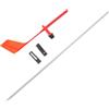 Healeved Indicatore Vento per Barca a Vela con Punta, Letture Rapide Marine | Banderuola per Gommone e Yacht, Metallo e Plastica, Manutenzione Semplice, Uso Outdoor