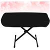 Black Waterproof Piano Cover Cloth Dust Proof Keyboard Protector