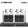 Phenyx Pro Quad-Channel 500mhz Mono sistema di monitoraggio In-Ear Wireless con uscite a 4 Loop frequenze UHF supporto Rack per Studio/banda