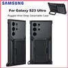SAMSUNG Custodia originale per smartphone Samsung Rugged Gadget per Galaxy S23 Ultra S23Ultra con slot per schede Supporto da polso Cover staccabile