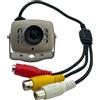 uvusee Telecamera di Sicurezza Uvusee CCTV 1/3 CMOS 1000TVL 960H con 6 LED IR Giorno/Notte, Obiettivo 6mm, Mini Telecamera di Sorveglianza D/N