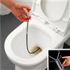 PDQ Stantuffo per tubi per pulizia lavello da cucina e lavandini Sblocco per WC fognario con maniglia di presa Fornitura in fabbrica Sbloccatore pickup a quattro griffe