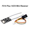 Readytosky Ricevitore Mini Fli14+ Fli14 Plus 14CH con Uscita RSSI Compatibile con Flysky AFHDS-2A per Telecomando RC FS I6 I10 I6x Turnigy I6S
