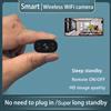 PNZEO Mini Telecamera di Sicurezza WiFi Wireless per Casa, Monitoraggio Remoto, Funzione di Risveglio a Distanza e Lunga Durata della Batteria