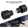 REWMTER Moto M12 Crash Bar Guard Ball Crash Bar Motore Guard Protector Nero/Blu Per Harley Touring FLHR Softail Dyna Sportster