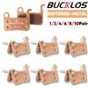 BUCKLOS pastiglie freno MTB in metallo sinterizzato per M06 M07 pastiglie freno a disco idraulico per bicicletta pastiglie freno per bici metalliche parte per Mountain Bike