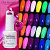 Clou Beaute Smalto per unghie gel solido 15ml Bianco latte Neon Verde Vernice gel Soak off Smalto gel Nail art Unghie semipermanenti