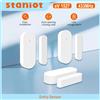 staniot Sensore magnetico per porte e finestre Rilevatori di porte aperte e chiuse Sistema di allarme di protezione per la sicurezza domestica intelligente wireless Controllo remoto dell'app