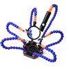 Readytosky Supporto per Saldatura PCB a Tre Mani, Strumento di Aiuto per Lavori Artigianali, Stazione di Saldatura per Riparazione di Schede Elettroniche RC