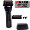 WMARK NG-7982 Tagliacapelli professionale per uomo 9000 giri/min Lame attrezzate per rasoio da uomo con doppia lama galleggiante rivestita in titanio