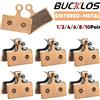 BUCKLOS Pastiglie freno MTB in metallo sinterizzato per G01S G05S Pastiglie freno a disco idraulico per bicicletta Pastiglie freno bici metalliche Parte mountain bike