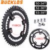 BUCKLOS 110 BCD Corona per R7000 R8000 R9000 Corona per bici da strada 50-34T 52-36T 53-39T Doppia velocità 110BCD Ruota dentata 4/5 Bulloni