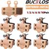 BUCKLOS Pastiglie freno MTB in metallo sinterizzato per SRAM AVID Pastiglie freno a disco idraulico per bicicletta Pastiglie freno bici metalliche Parte mountain bike