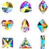 PUBRILEX Valor Packing Crystal AB Cucire su strass Pietre da cucire con retro piatto con smagoni per decorazioni di gioielli per indumenti