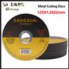 SI FANG 50-2 pezzi disco da taglio in resina 125mm ruote da taglio dischi abrasivi per levigatura dischi smerigliatrice angolare accessori per taglio in metallo PVC