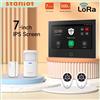 staniot Distanza di trasmissione 500 m 7 pollici GSM LoRa Staniot Versione Sistema di allarme di sicurezza Tuya WiFi 4G Smart Home Kit allarme antifurto Casa