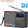 GTMEDIA Radio Portatile DAB+/FM+BT/Scheda/Scheda TF/AUX con Supporto BT, Lettore Digitale, Orologio/Sveglia/Timer di Spegnimento con Funzione Orario GTMEDIA D1
