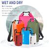 Idrybag Borse asciutte Borsa impermeabile per donna Uomo 2/5/10/15/20L Nuoto Rafting Kayak Trekking sul fiume Zaino impermeabile asciutto